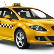 Voiture de taxi PNG Photo