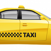 Taxi gelb PNG Bild HD