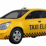 Taxi gelbe PNG Bilder HD