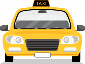 Foto de png amarelo de táxi