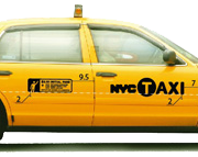 Foto PNG giallo taxi