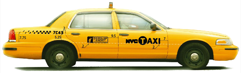 Taxi Yellow PNG Photos