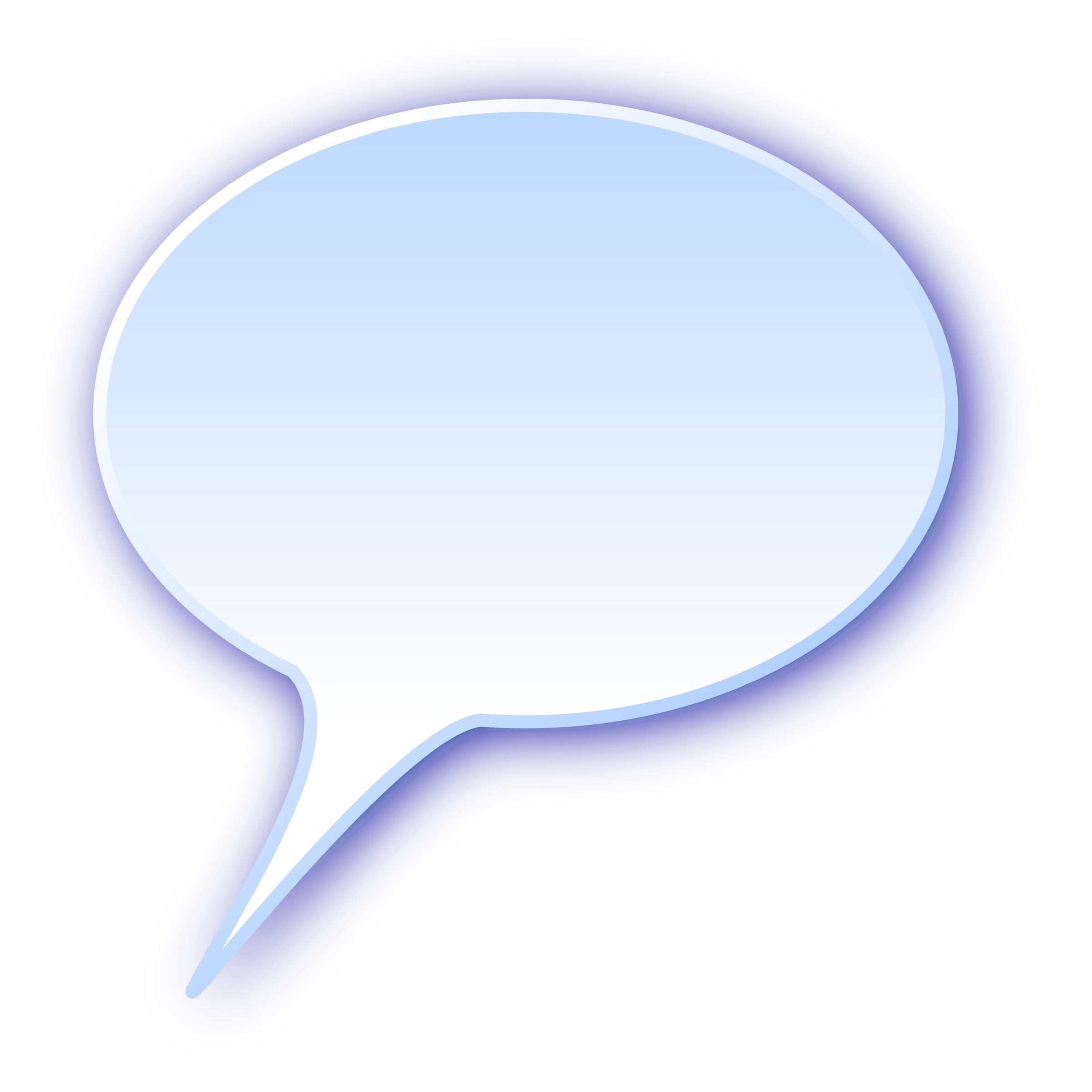 Text Bubble PNG Free Image