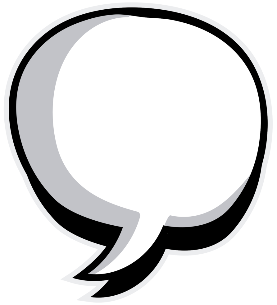 Text Bubble PNG Image