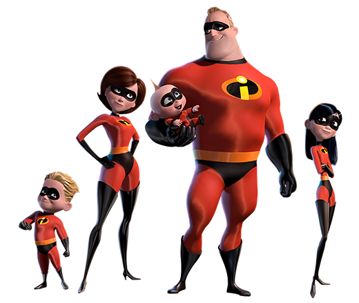 The Incredibles PNG -fotos