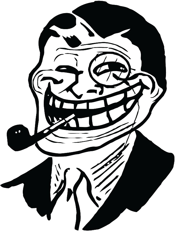 Troll Face PNG Images