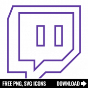 Twitch PNG Clipart