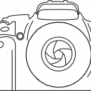 File PNG della fotocamera digitale vettoriale