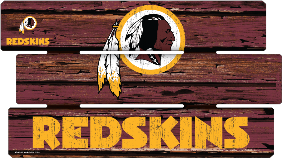 Washington Redskins Fece Wood PNG
