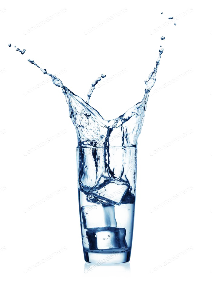 Water Glass Full PNG File