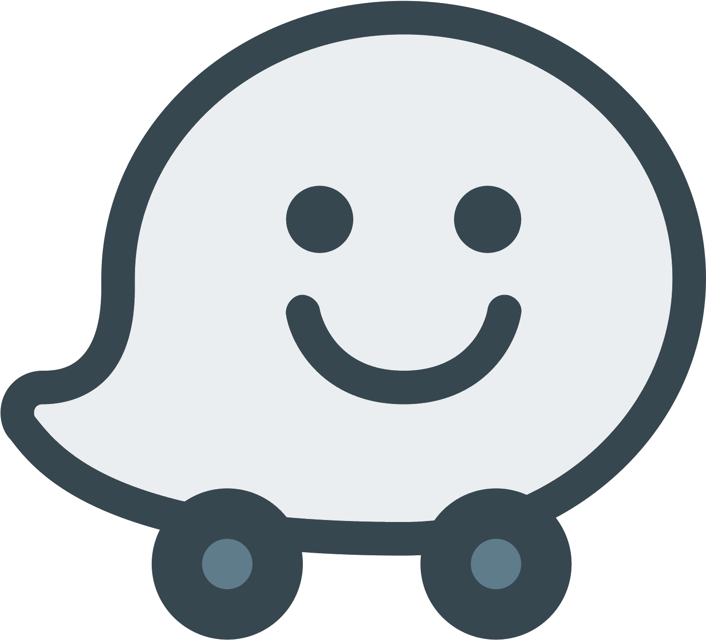 Waze App Logo PNG File