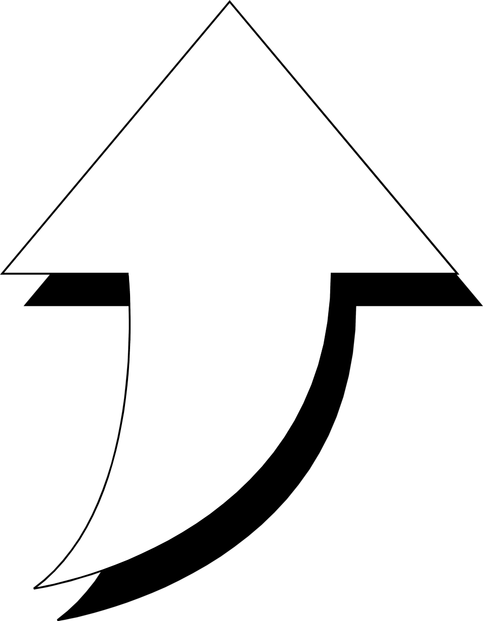 White Arrow PNG