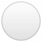 White Circle PNG Pic