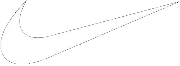 White Nike Logo