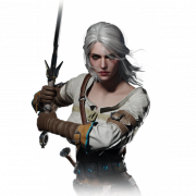 Girl witcher png pic