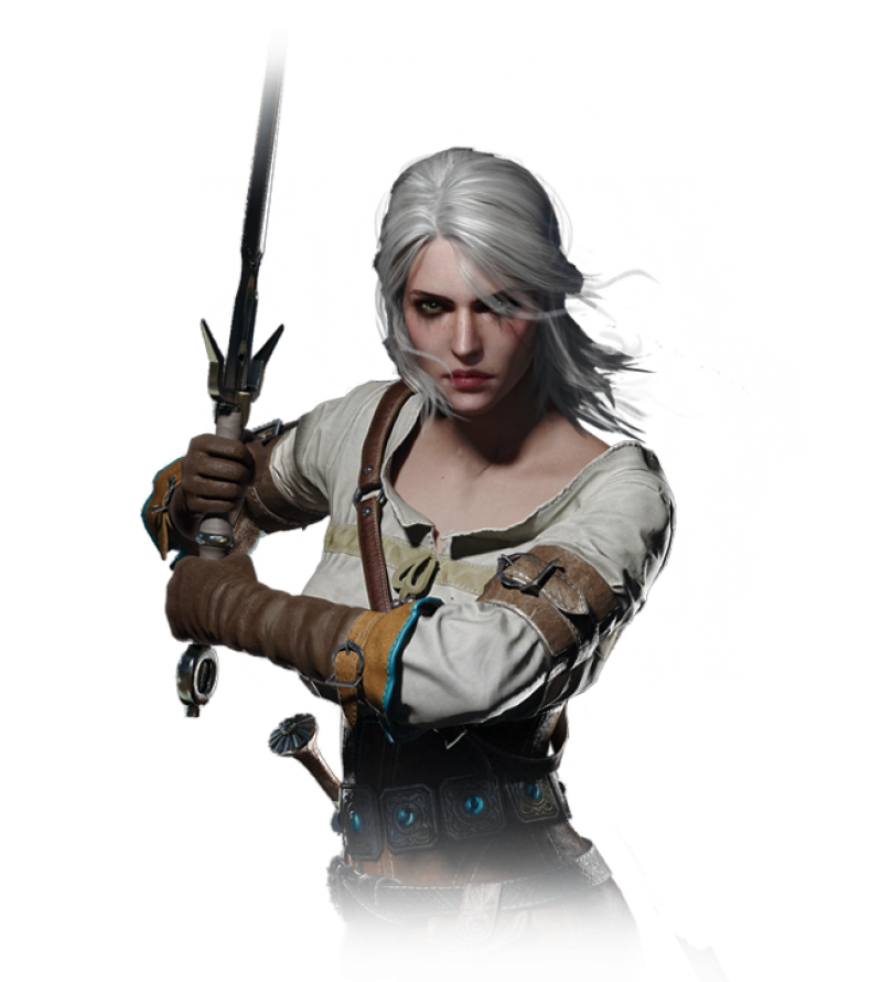 Witcher Girl PNG Pic