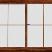 Wood Window Design PNG Pic