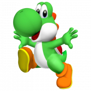 Yoshi Mario PNG Pic