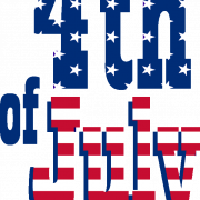 4th Of July PNG Cutout