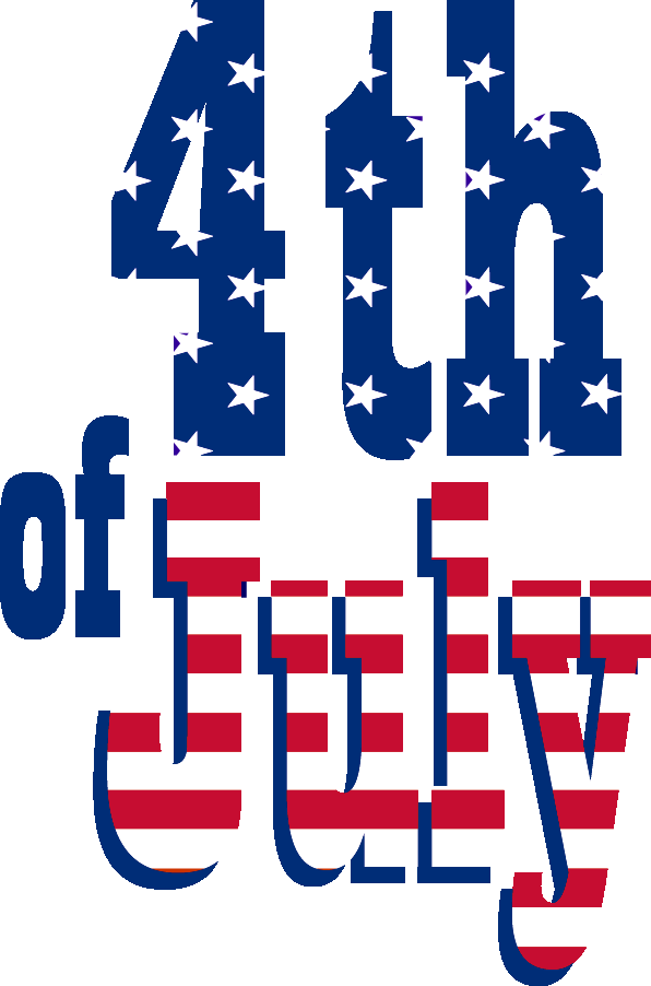4th Of July PNG Cutout