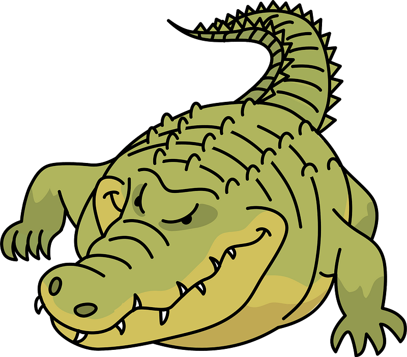 Alligator PNG Cutout