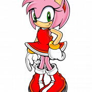 Amy Rose Background PNG
