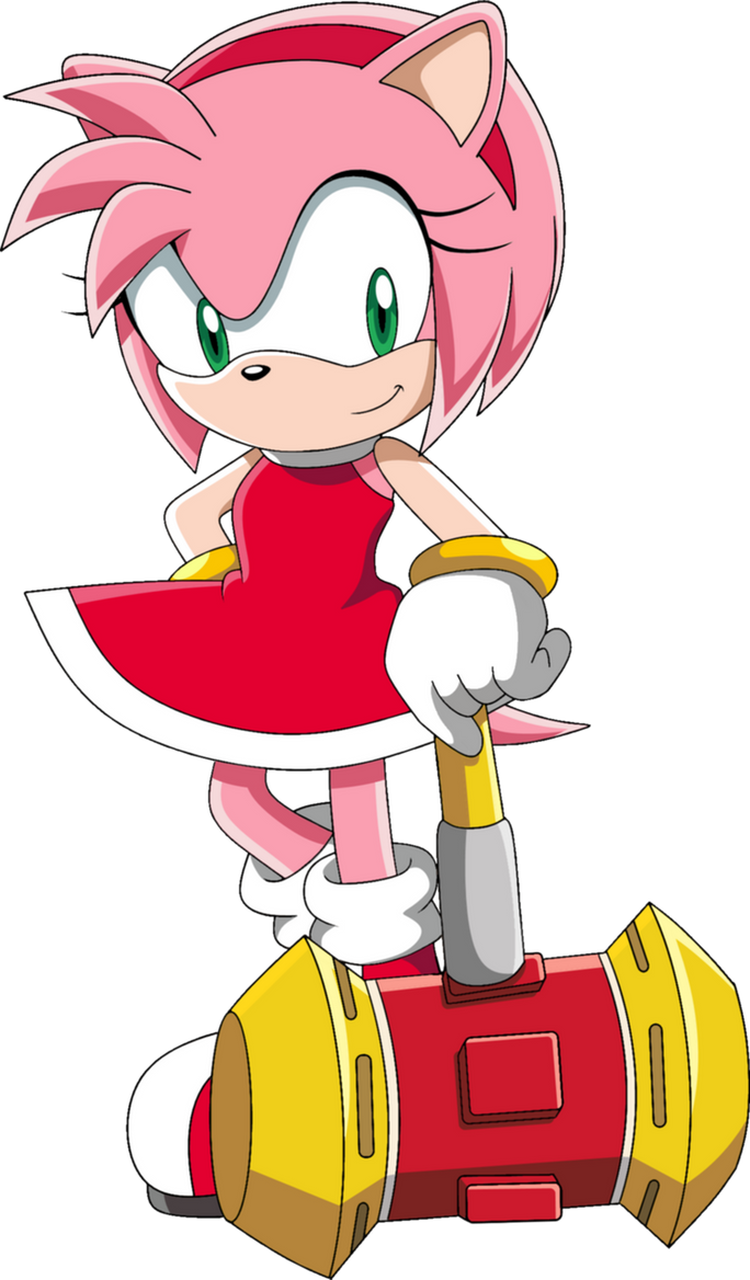 Amy Rose PNG Background