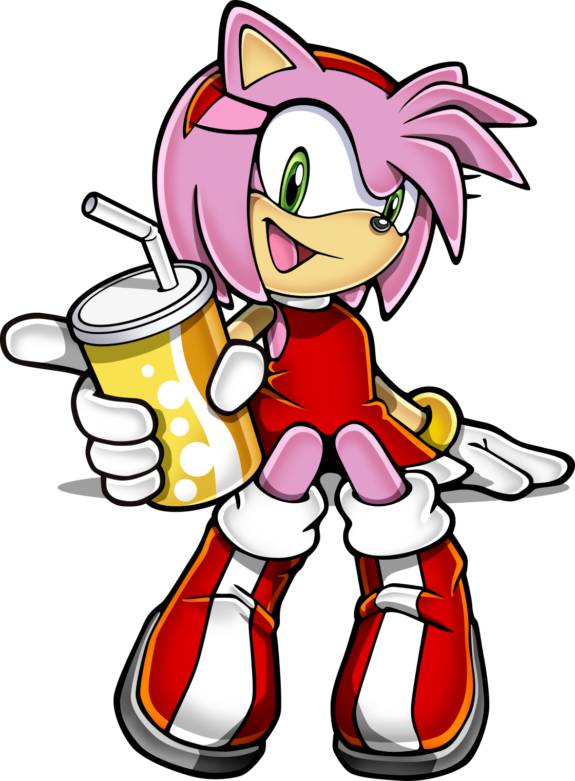 Amy Rose PNG HD Image
