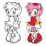 Amy Rose PNG Image File