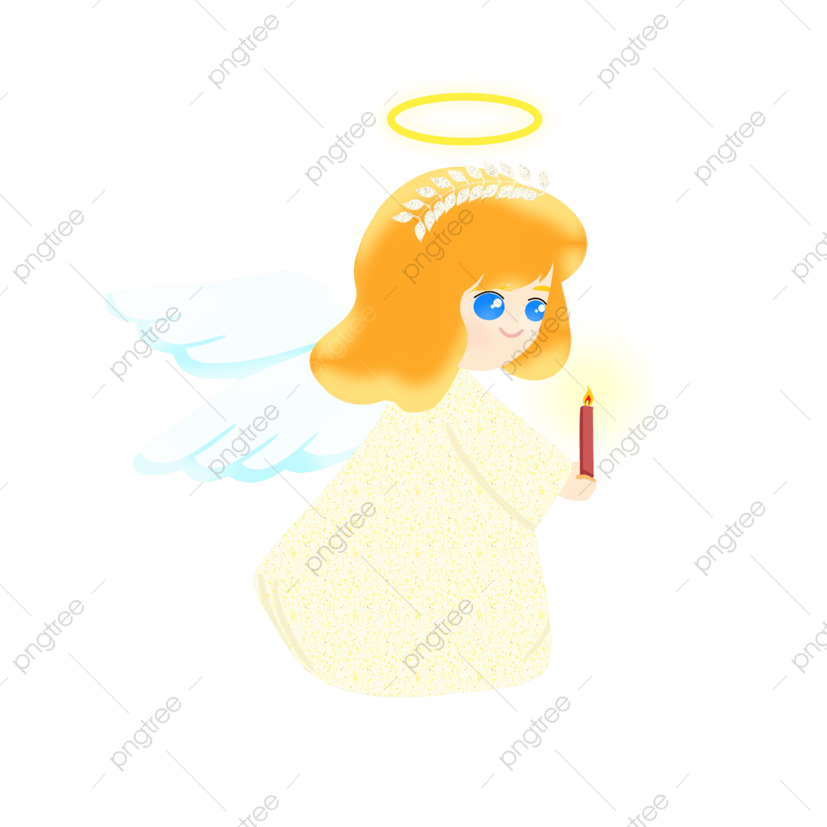 Angel Halo PNG Background