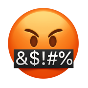 Angry Emoji Background PNG