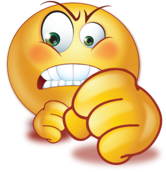 Angry Emoji PNG Background