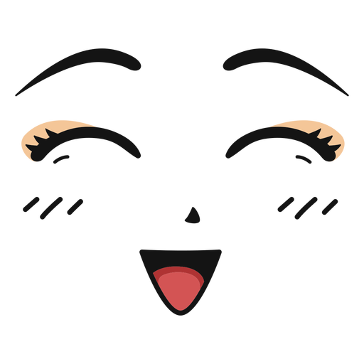 Anime Face PNG File