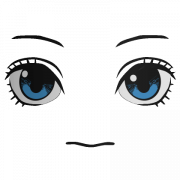 Anime Face PNG Photo