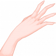 Anime Hand PNG Clipart