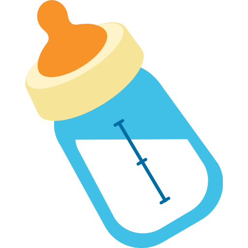 Baby Bottle Background PNG