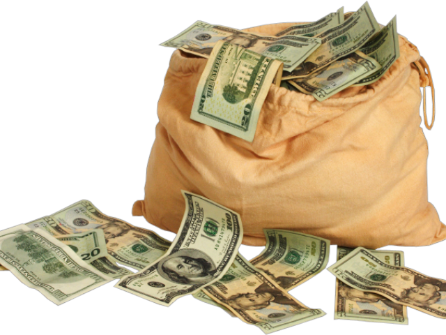Money Bags - Bag Of Money Transparent PNG Image With Transparent Background