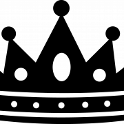 Black Crown PNG Clipart