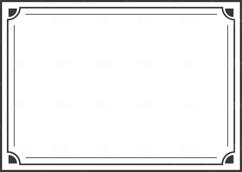 Black Frame PNG Picture