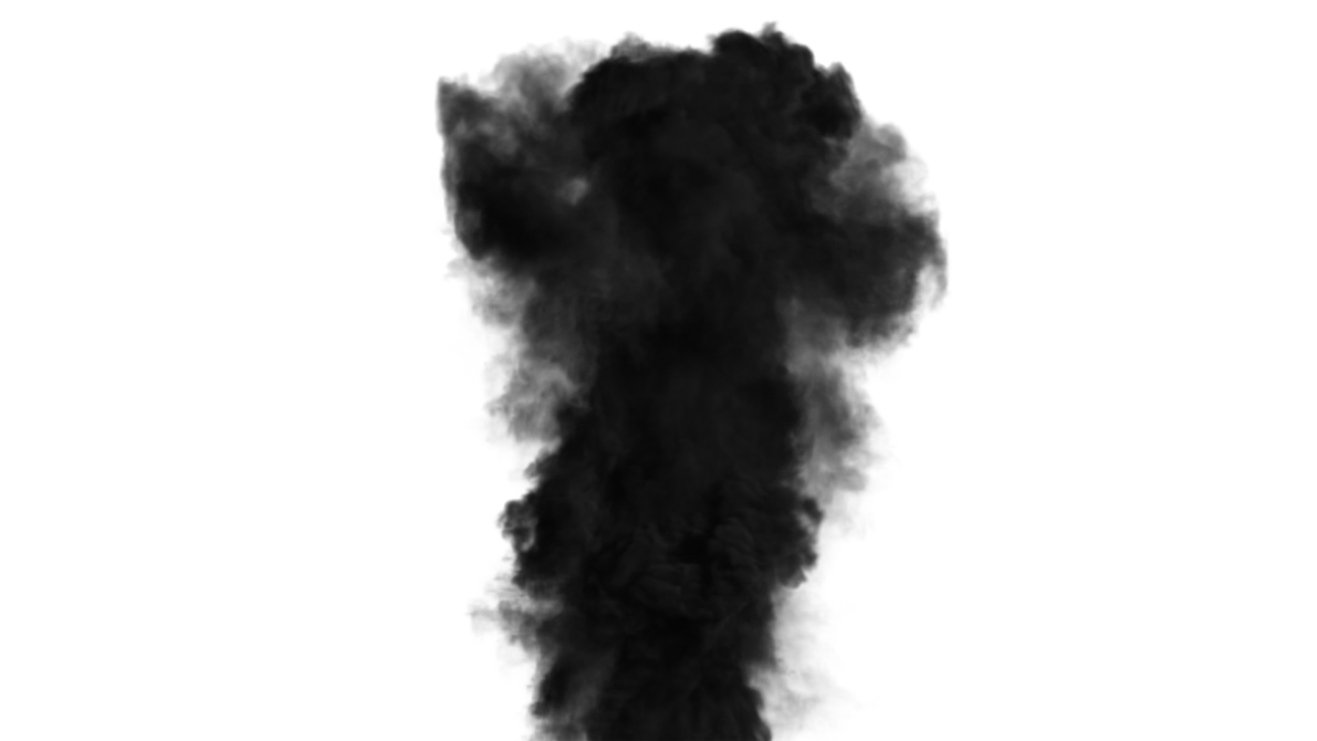 Black Smoke PNG Image
