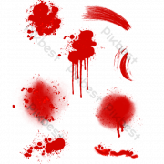 Blood Stain PNG Background