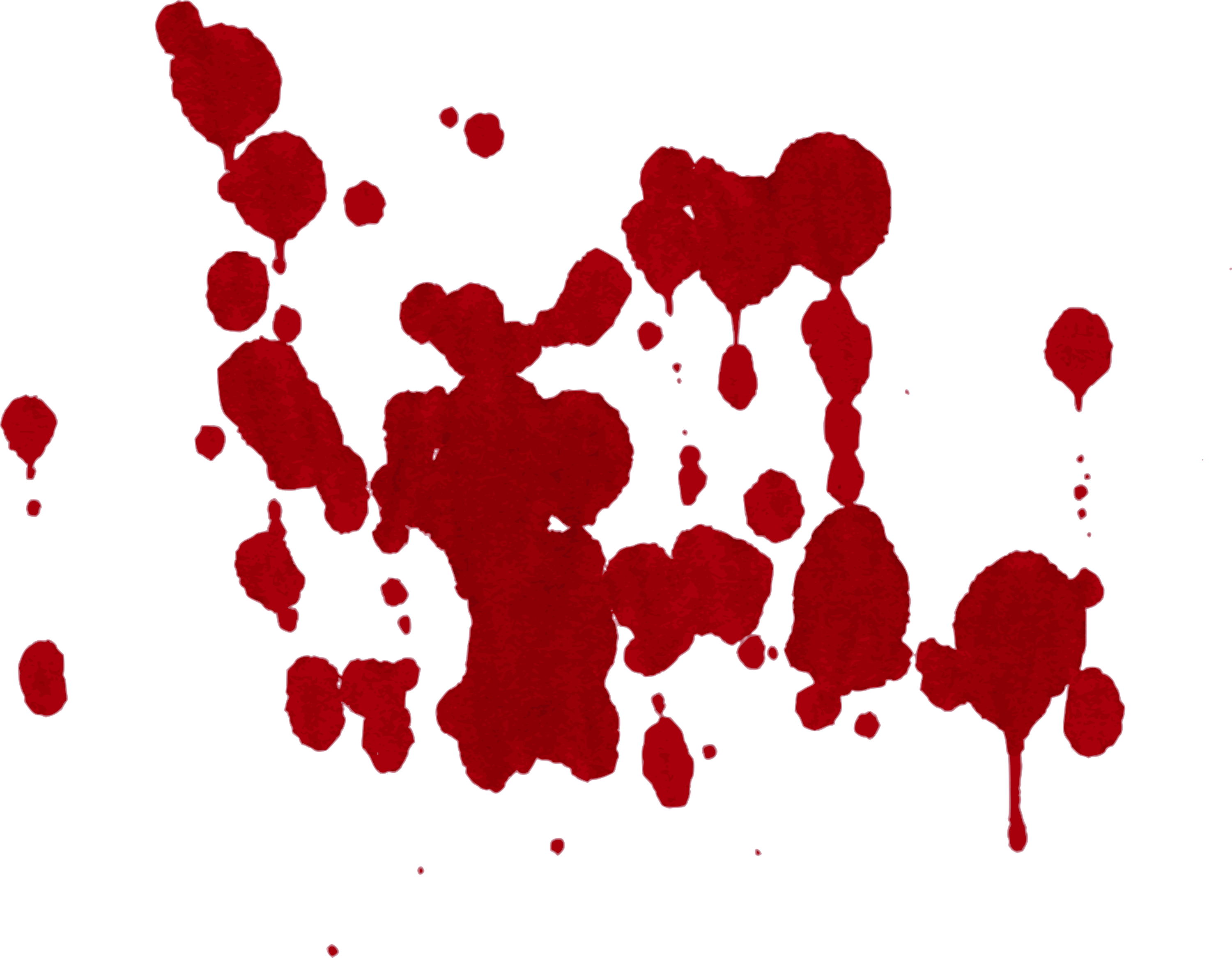 Blood Stain Transparent