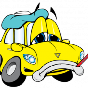 Cartoon Car Background PNG