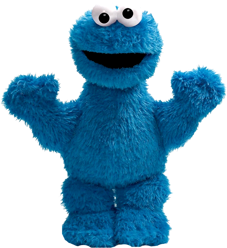 Cookie Monster Transparent
