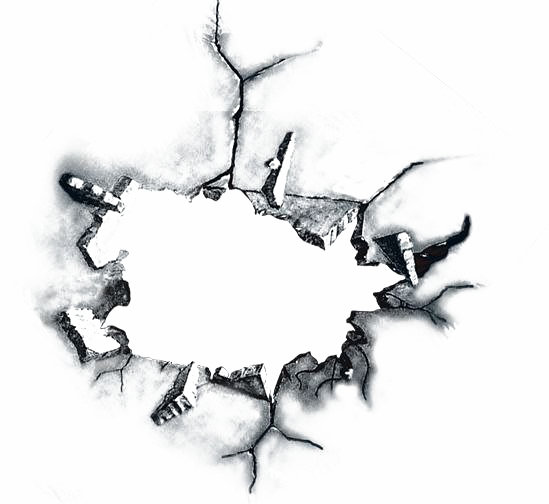 Cracked PNG Cutout