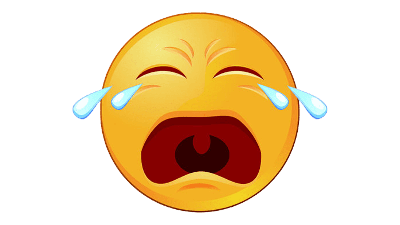 Crying Emoji PNG Pic