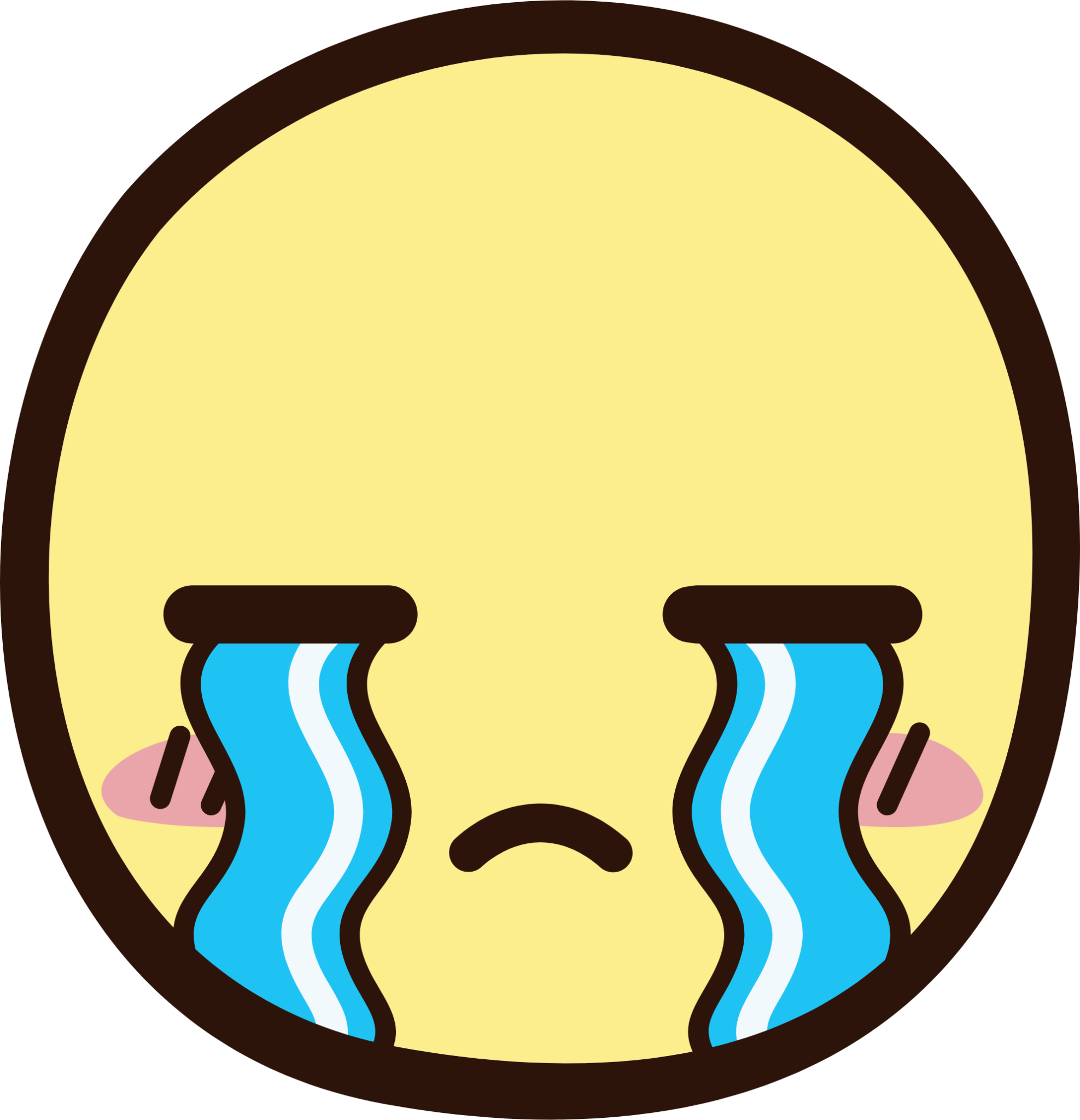 Crying Emoji PNG Picture