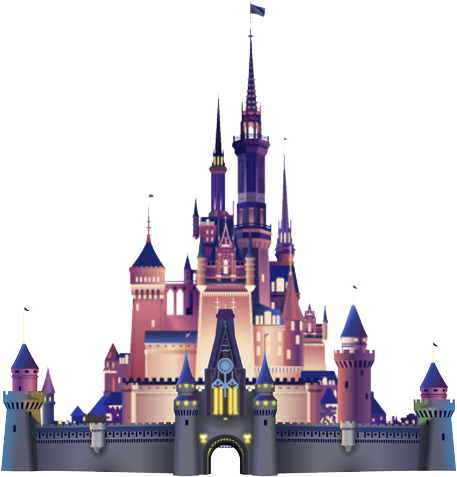 Disney Castle PNG Background