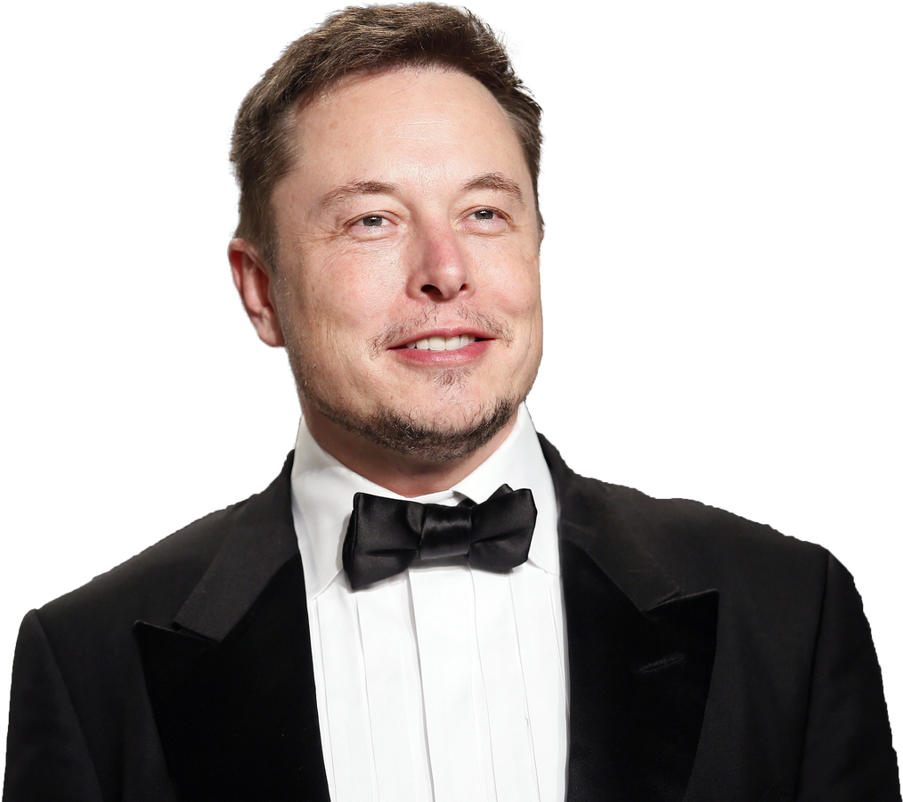 Elon Musk Transparent