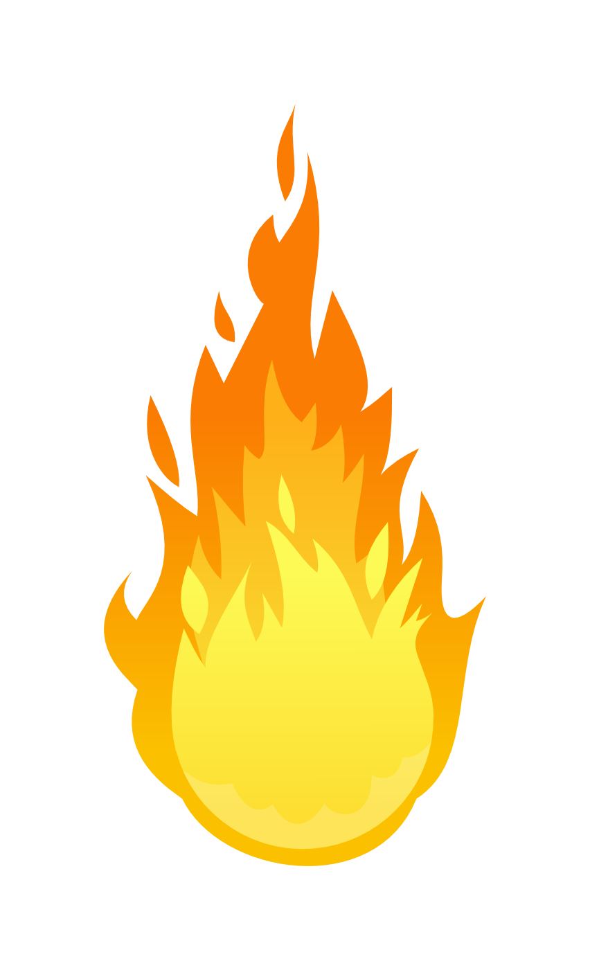 Fire Emoji No Background